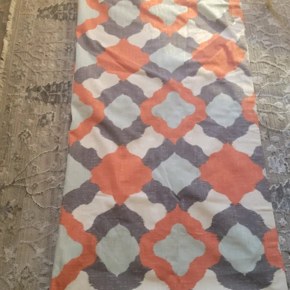1 drapery panel 50x106 Lined weighted curtain (2 available)